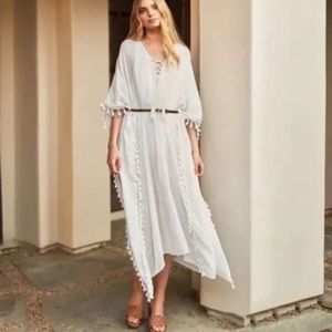 Walter Baker Ivory Acapulco Kaftan x Curateur